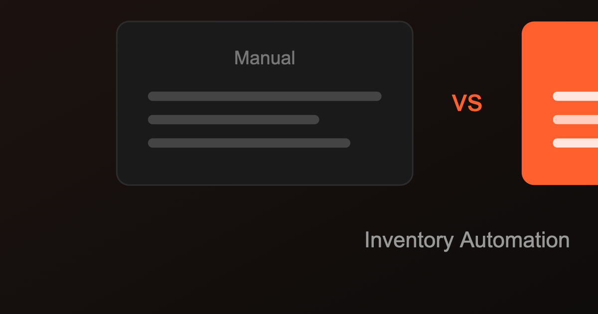 Manual vehicle uploads compared with an automated inventory feed